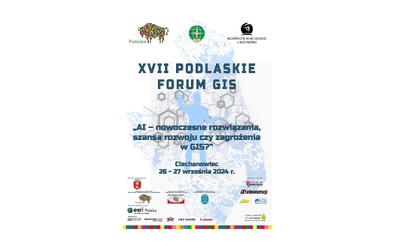 plakat XVII Podlaskiego Forum GIS